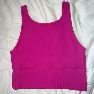 Lululemon Power Pivot Tank Sonic Pink